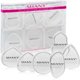 thumbnail image 1 of SHANY Juego de esponjas de silicona Stay Jelly &ndash; 6 esponjas transparentes y no absorbentes para una aplicaci&oacute;n impecable con base, 1 of 8