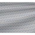 thumbnail image 5 of oneOone Tissu Jersey Viscose Chevron/triangle & Carré Imprimé Géométrique BTY 60 Pouces de Large, 5 of 5