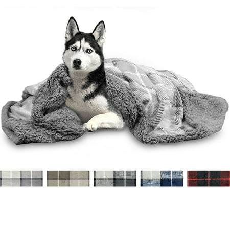 PetAmi Dog Blanket, Sherpa Dog Blanket | Plush, Reversible, Warm Pet Blanket for Dog Bed, Couch, Sofa, (Best Dog Blanket For Couch)