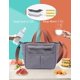 thumbnail image 4 of Bolsa de almuerzo, bolsa térmica, bolsa térmica pequeña, bolsa de picnic, bolsa térmica, bolsa de almuerzo, Hombres y mujeres, niños, oficina, escuela, picnic, 4 of 5