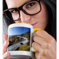thumbnail image 2 of 3drose, Linn Cove Viaduct, Blue Ridge Parkway, North Carolina - Us34 Cha0049 - Chuck Haney, 11oz Two-tone Yellow Mug, 2 of 6