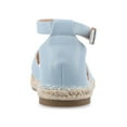 thumbnail image 4 of Journee Womens Lyddia Espadrille Flat Sandals, Widths Available, 4 of 10