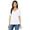 White, variant on Bella + Canvas Ladies' Slouchy V-Neck T-Shirt - 8815