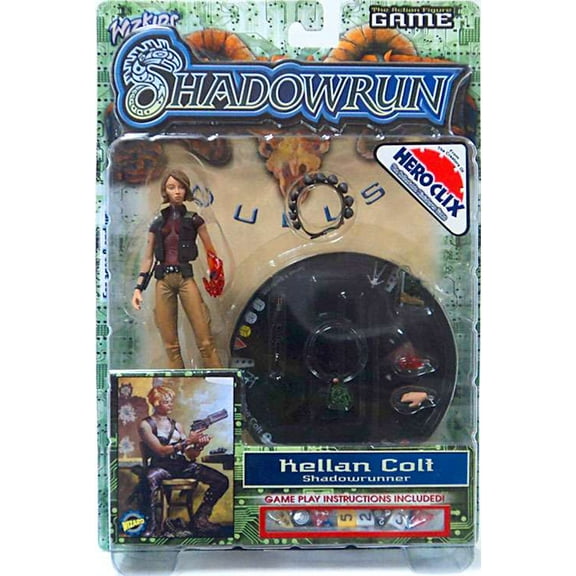 Shadowrun Series 1 Kellan Colt Action Figure