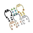 thumbnail image 1 of facefd Magnetic Fake Septum Nose Rings Hoop Horseshoe for Women Xiangbala 5 Mix, 1 of 7