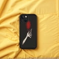 thumbnail image 5 of Stylish iPhone 15 Case - Lightweight Yellowing Resistant with Unique Skeletal Hand Design Holding Red Object - Perfect Protection for Your Device, 5 of 6