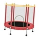 thumbnail image 1 of Trampolín para niños Trampolín para niños Cama elástica silenciosa para saltar al aire libre Trampolín pequeño para gimnasio Fitness Jugar Ejercicio rojo, 1 of 8