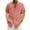 05# Orange, variant on Qwertyu Mens Summer Cotton Linen Shirt Short Sleeve Casual Lightweight Button Down Shirt for Beach Vacation Ginger L