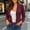 Wine, variant on BRGZLK Women's Business Blazer 2026 Trendy Lapel Collar Solid Color Long Sleeve Casual Cropped Suit Jacket for Work Office Navy M