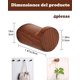 thumbnail image 2 of Perchero de Pared, 4 Ganchos de Madera Natural, para Colgar Chaquetas y Bolsos, Perchero Para Pared en Espacios Pequeños, 2 of 4