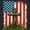 Patriotic 13, variant on Manfei Galloping Horse Kitchen Curtains, Patriotic American Flag Black Out Curtains Pack of 2 (42x63 Each), Red White Blue