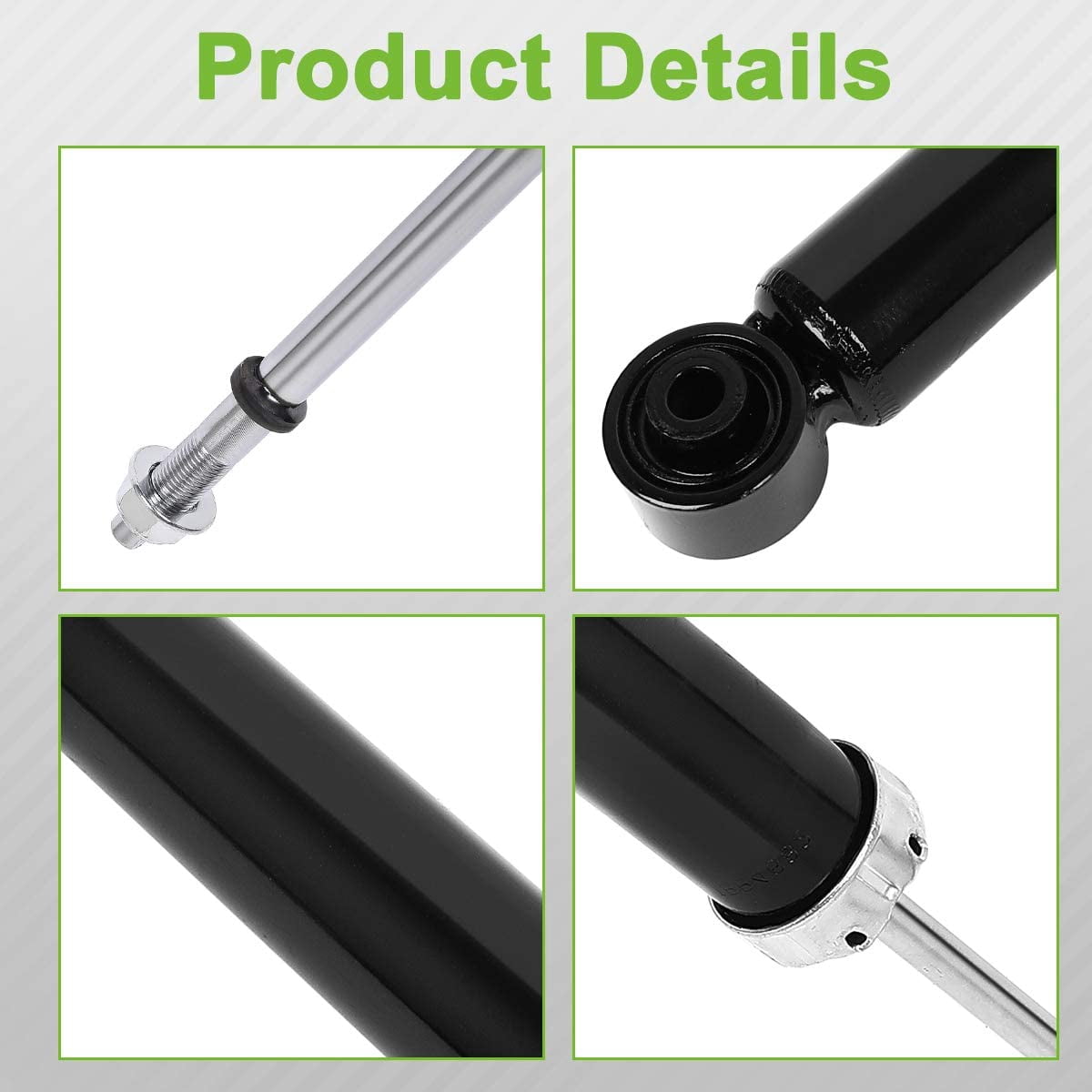 Shocks, ECCPP 2PCS Rear Auto Shock Absorber fits 2009 2010 2011 2012 2013 2014 for Nissan Murano with 349092 37317