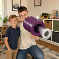 thumbnail image 4 of Airzooka Air Blaster Toy Handheld Air Cannon with Pop-Up Sight, Harmless Air Balls for Indoor Target Practice Family Fun, 4 of 6