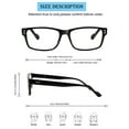 thumbnail image 7 of JOSCHOO 2 Pack Progressive Multifocal Reading Glasses Men Women Blue Light Blocking Reader, 7 of 7