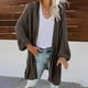 thumbnail image 2 of Suéter de mujer, abrigo, cárdigan, Kimono fluido, cárdigan, vestido frontal abierto, blusa de gasa estampada, Tops sueltos Odeerbi ODB-2, 2 of 6
