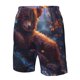 thumbnail image 4 of Fotbe Lazy Stone Bear Trajes de Baño Estampados para Hombre, Shorts de Verano de Secado Rápido, Ropa de Playa, Bañadores-Medium, 4 of 6