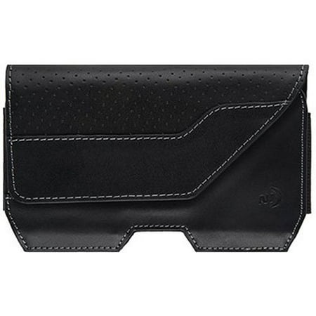 Mobile Phone Holster - Clip Case Executive Holster Mobile Phone Case, Leather, Low Profile, Large, Designed To Fit Nearly All Smartphones On The Market, With Or Without A Form.., By Nite Ize