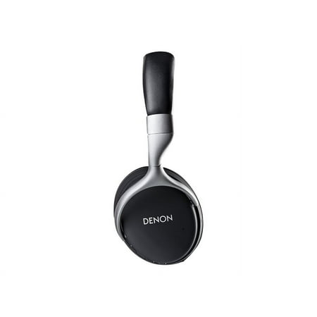 Denon Electronics - Wireless Noise-Cancelling Headphones, Up to 20 hours of Bluetooth and Noise Cancelling - Black