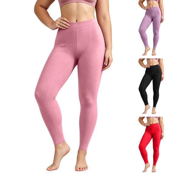 ZZwxWA Womens Fashion Leggings Elastic Winter Tight High Waisted Long Pants | Casual Lightweight Solid Color Sportswear Trousers