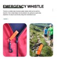 thumbnail image 3 of 10 silbatos de supervivencia para exteriores, portátiles, de emergencia, para acampar (naranja), 3 of 7