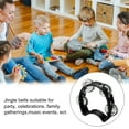 thumbnail image 5 of Unique Bargains 2pcs Wrist Bells, Jingle Bells Ankle Bell Hand Bell Percussion Instruments Musical Rhythm Band Plastic, Black, 5 of 5