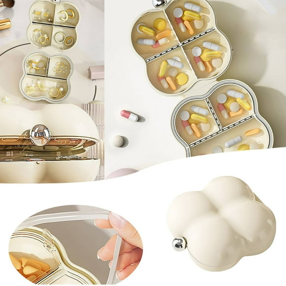 SHAGUOZHOU Versatile Weekly Portable Mini Organizer & Small Item Storage Compact & Convenient For Everyday Food Prep Freezer Containers Freezer Containers Glass Two Compartment Glass Food Container