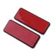 thumbnail image 5 of 8pcs Reflector de Advertencia de Seguridad para Auto / Reflector Catadioptrico Trasero para Moto Atv Dirt Bike Scooter Soledad Reflectores rectangulares, 5 of 10