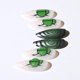 thumbnail image 2 of Uñas postizas adhesivas BABALAL verde gótico con diseño 3D de escarabajo, 24 piezas, 2 of 8