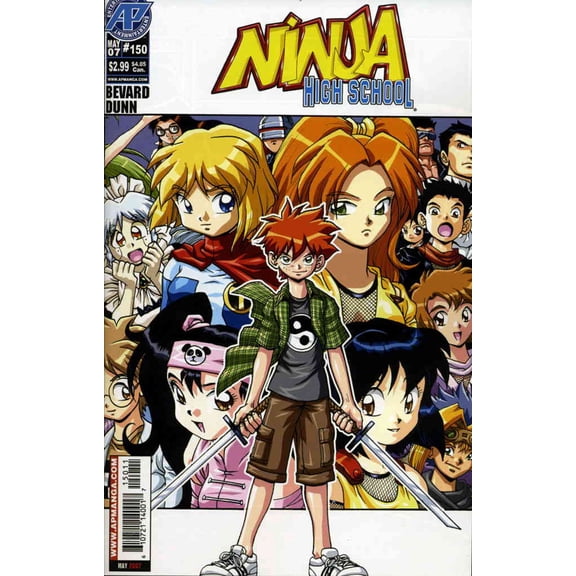 Ninja High School #150 VF ; Antarctic Comic Book