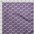 thumbnail image 4 of oneOone Polyester Spandex Medium Purple Fabric Asian Block Sewing Craft Projects Fabric Prints By Yard 56 Inch Wide, 4 of 4