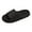 Black, variant on HNMKIU Men's and Women's Summer Thick Soled Indoor Slippers Leisure Bathroom Soft Soled Sandals Black,6
