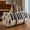 1, variant on Non-Embroidered Pattern, Vintage Quilted Cylinder Travel Bag, Large Capacity Handheld Fitness Luggage Tote Bag Fashionable and Versatile Tote Bag