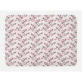 thumbnail image 1 of Flower Bath Mat, Composition with Magnolia Blossom Feminine Corsage Wedding Themed Motifs, Plush Bathroom Decor Mat with Non Slip Backing, 29.5" X 17.5", Pink Brown Green, by Ambesonne, 1 of 2