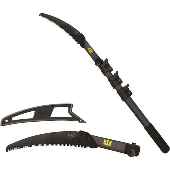 Hawk Treestands Hawk Helium Adjustable 10 Pole Saw, Grey