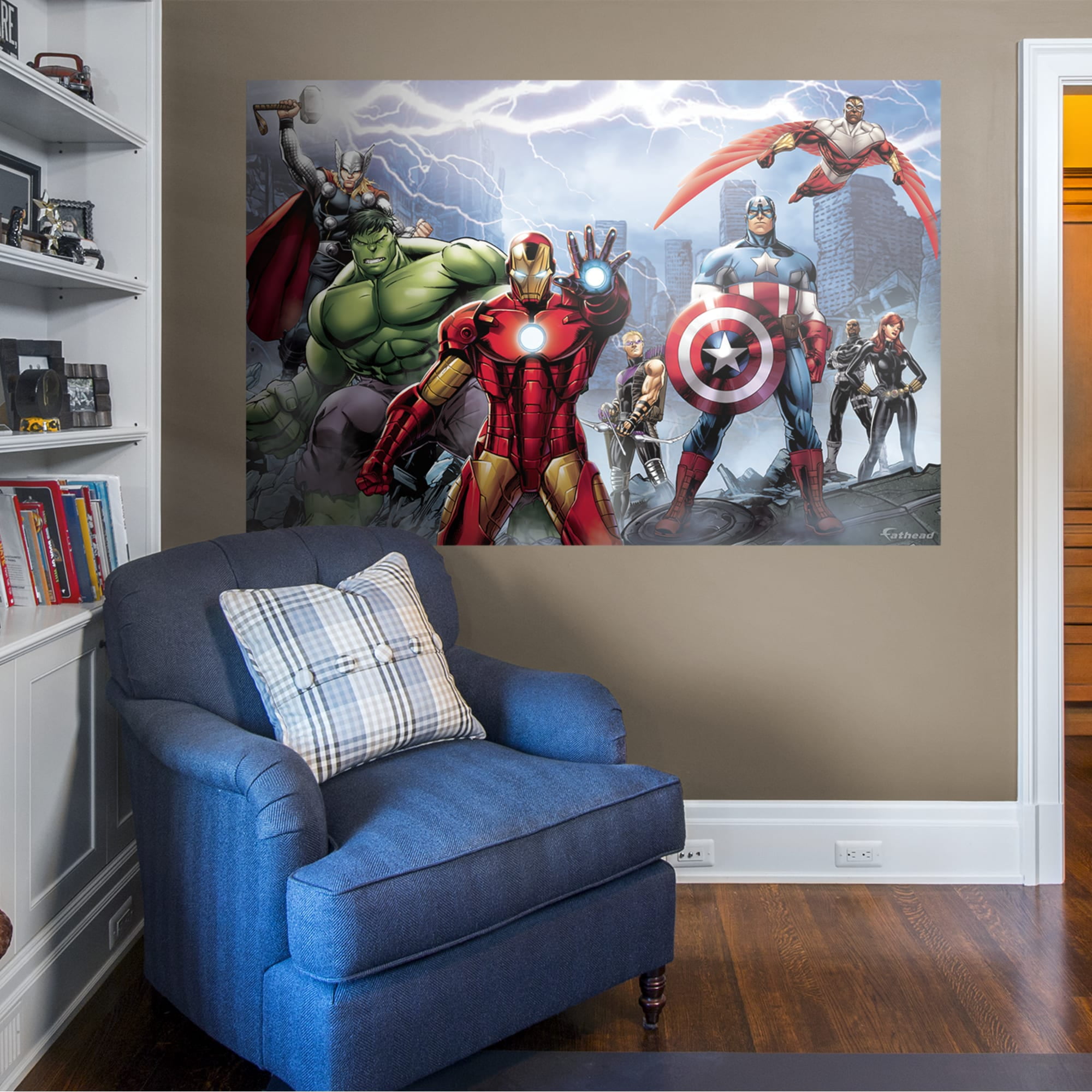 Fathead Avengers Assemble: Mural - Huge Officially Licensed Marvel