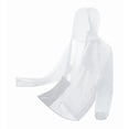 thumbnail image 2 of purcolt Unisex Men Women UPF 50+ Sun Protection Lightweight Hoodie Jackets Long Sleeve Zip Up Active Sun Shirts for Outdoor Workout with Pockets, 2 of 5