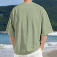 thumbnail image 5 of adaychics Be You The World Will Adjust Shirt Men Oversized Fashion Short Sleeve Cotton Summer Tees for Daily Wear, 5 of 5