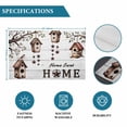 thumbnail image 6 of Sweet Home Placemats Set of 4, Western Stars Bird Houses White Wood Plank Placemats for Dining Table, Place Mats for Kitchen Tabletop, Waterproof Wipeable Dining Table Mats Set, 6 of 9
