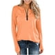 thumbnail image 2 of Heisall Womens Casual Shirts Long Sleeve Round Neck Solid Color Blouses 2025 New Fashion, 2 of 6