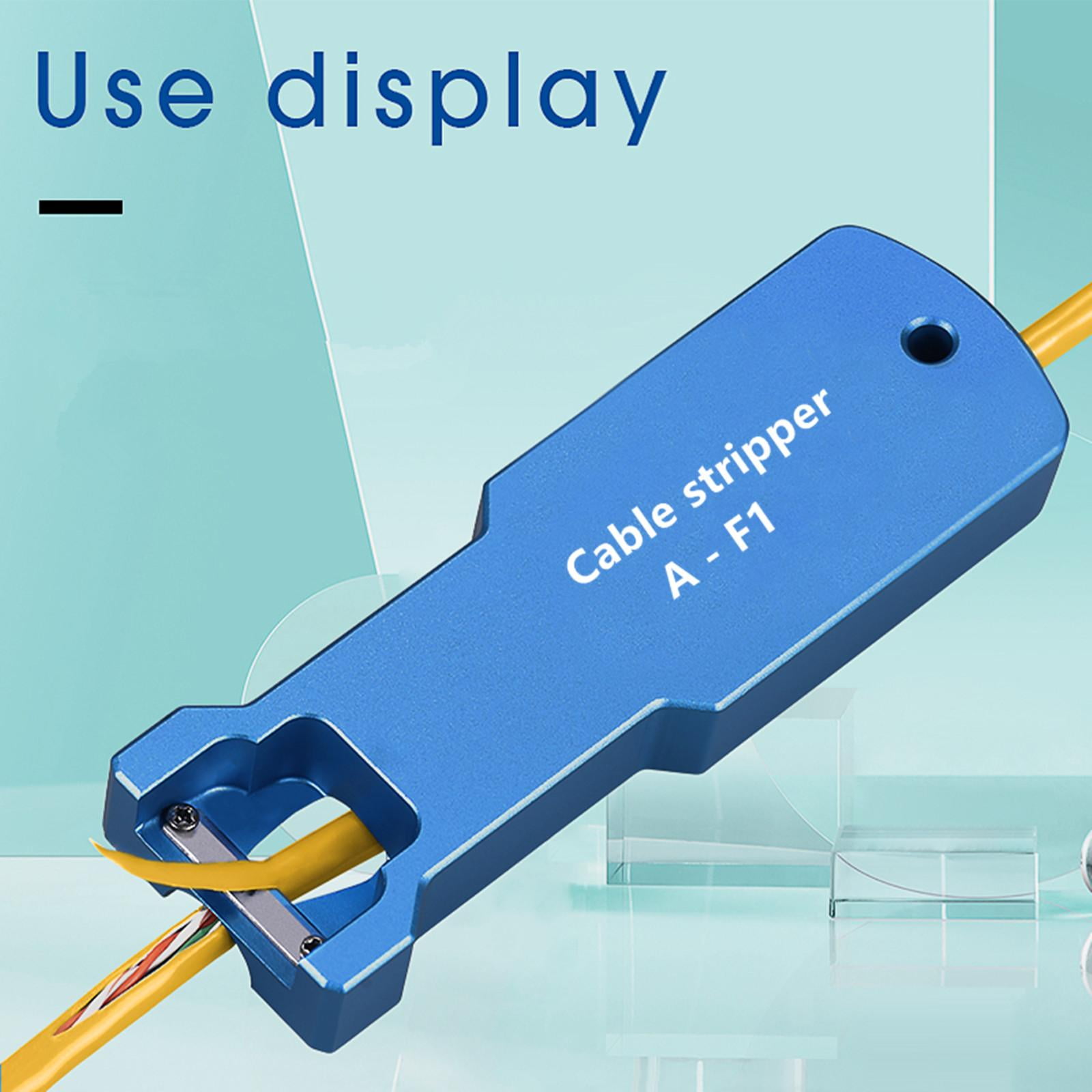 Optical Fiber Cable Sheath Cutter Aluminum, Easy Operation for Breakthrough Windows in Fiber Optic Risers