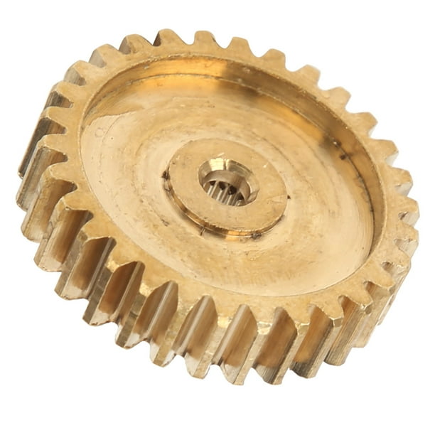 Spur Gear, Size Approx 6mm / 0.2in 30 Tooth Spur Gear Brass