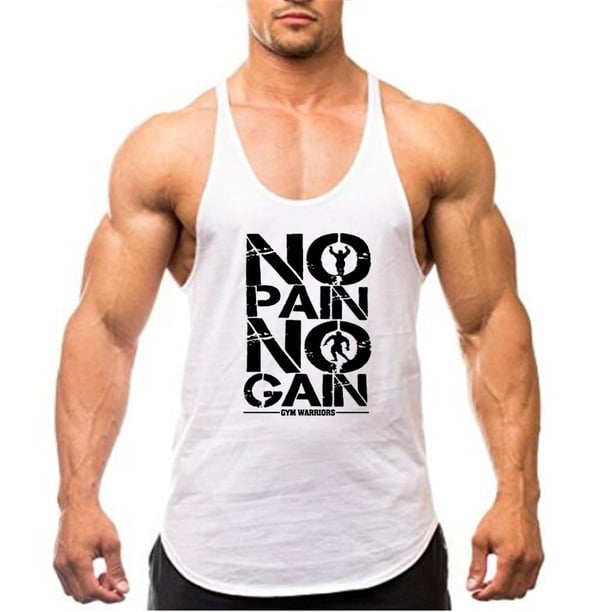 Nuevas llegadas Bodybuilding stringer tank top hombre algodón gimnasio camiseta sin mangas hombres Fitness chaleco Singlet ropa deportiva entrenamiento tanktop Tan Jianjun unisex