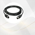 thumbnail image 4 of 2X Cable de Extensión MIDI de 5 Pines Macho A Macho, Cable de Extensión MIDI de Alta Calidad para Instrumento de Guitarra y Piano Eléctrico, 1,5 M, 4 of 5