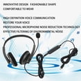 thumbnail image 3 of Auriculares con CableAuriculares USB de Llamada HD con Estilo MultifuncionalAuriculares con Micrófono de Protección Auditiva con Cancelación de Ruidopara el Centro de, 3 of 8