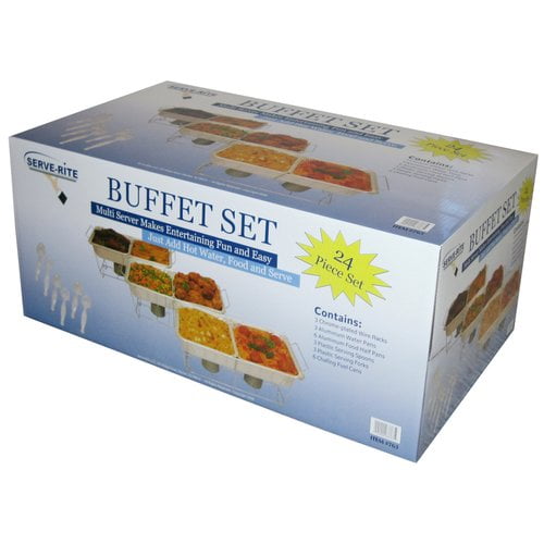 ServeRite 24Piece Buffet Serving Set