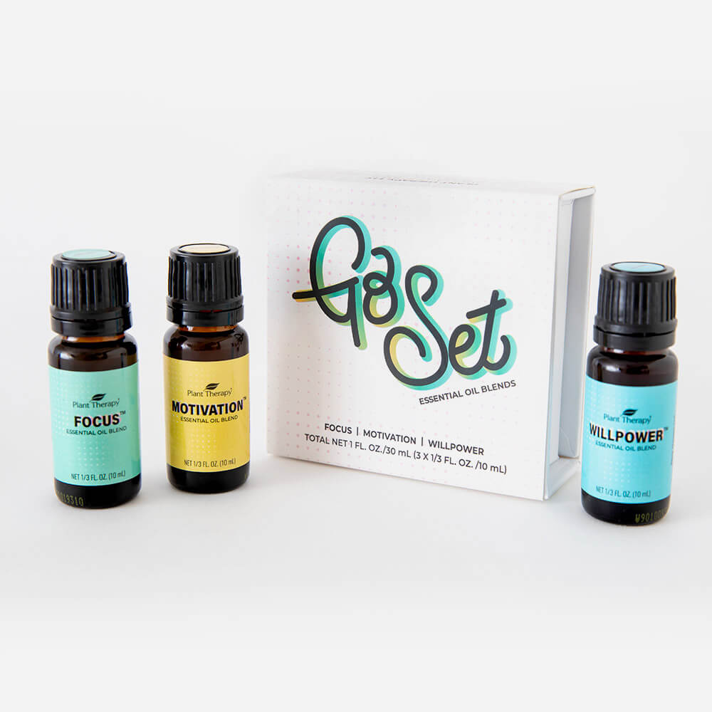Plant Therapy Essential Oils Inspirational Blends 'Go' Set 100 Pure