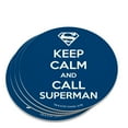 thumbnail image 1 of Superman Keep Calm and Call Novelty Coaster Set, 1 of 4