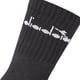 thumbnail image 3 of Calcetines de Tenis Unisex Diadora - Paquete de 3, Logotipo Negro 39-42, 3 of 3