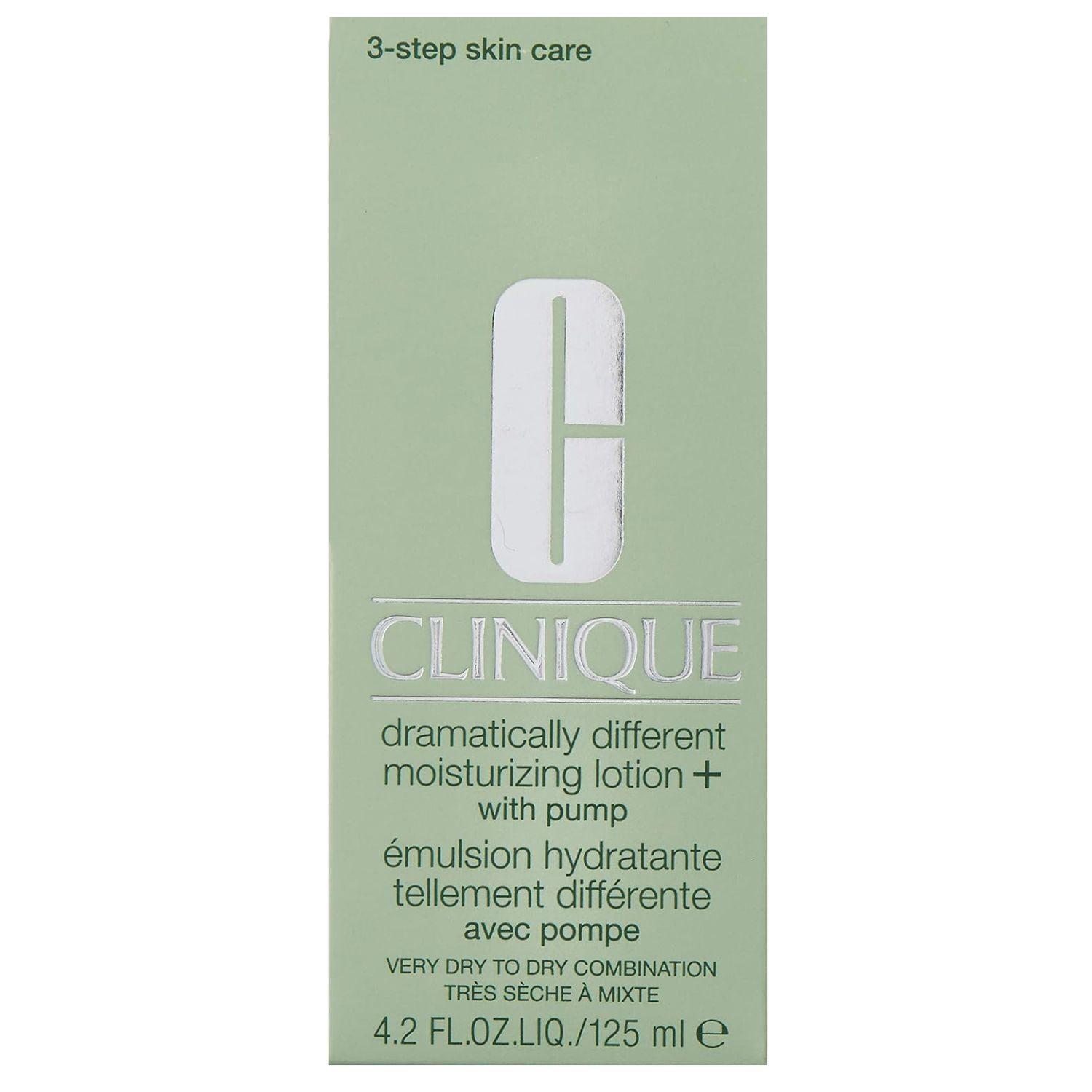 Clinique Dramatically Different Moisturizing Lotion with Pump for Very Dry to Dry Combination 4.2 oz