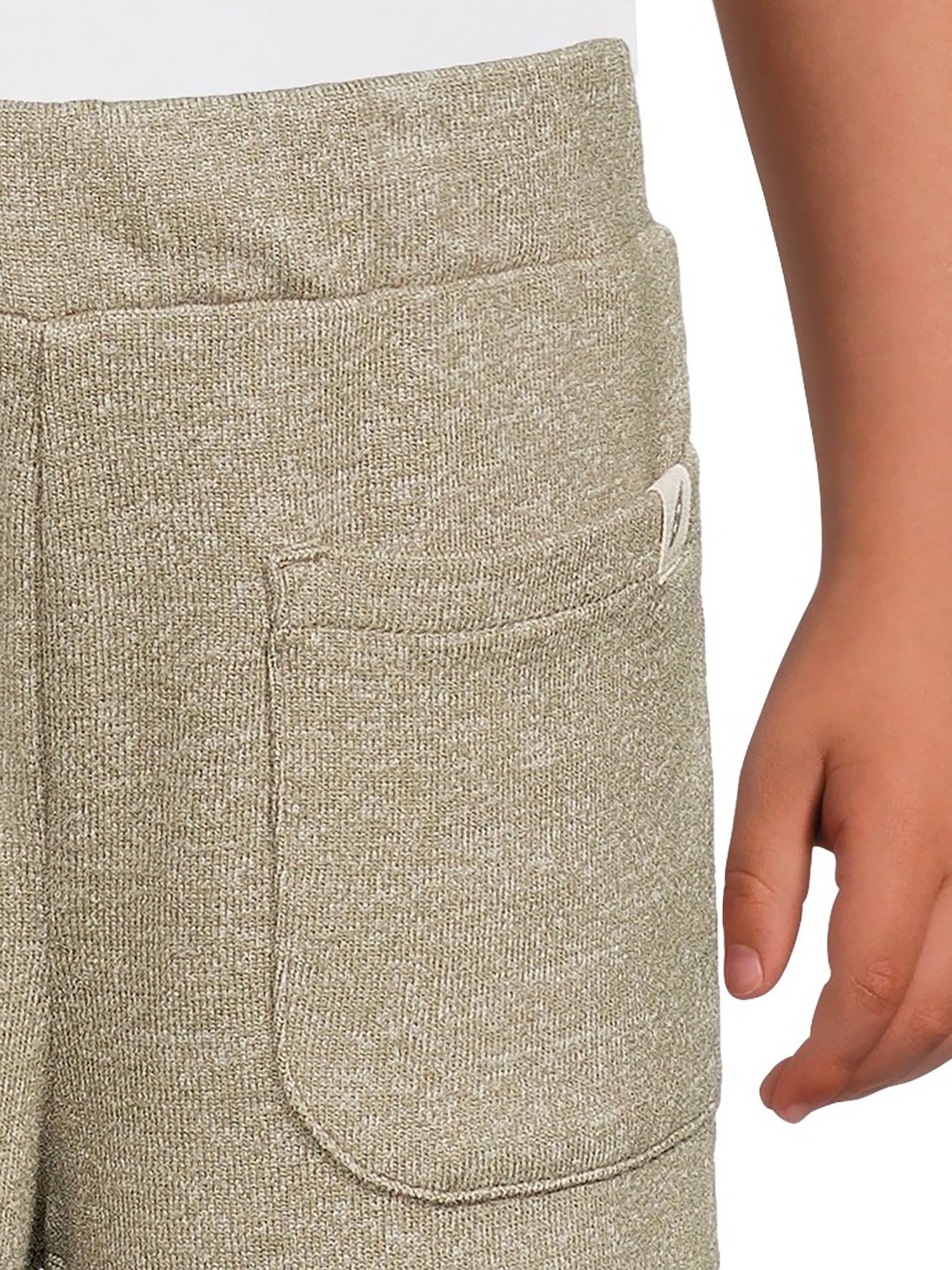 easy-peasy Toddler Girl Hacci Wide Leg Pant, Sizes 12 Months-5T